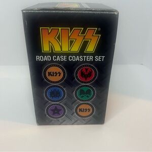 Kiss Band  Road Case 7 piece Coaster Set 2008 New in Box‎